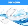 LFCFBH 6PCS Teeth Whitening Mouth Trays Set, Teeth Whitening Gum