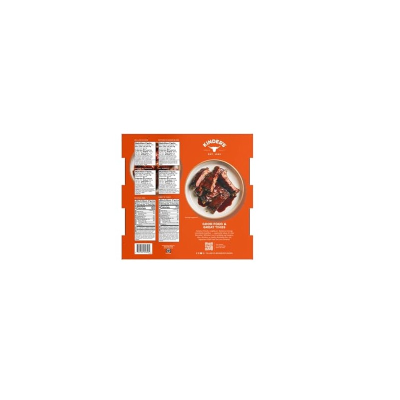 Kinder's Organic Signature Grill Variety 6 Pack, 54.4 oz