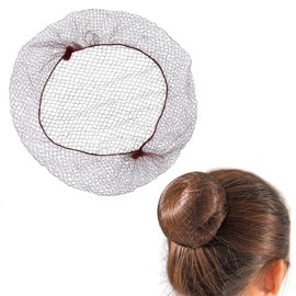 Hair Nets for Women Bun,20pcs Invisible Hair Nets Elastic Edge Mesh,Hair Bun Nets Blonde Ballet Hair Net for Girls,Hair Bun Holder for Hair Ballet Gymnastics Bun Making, 50cm/20inch (blonde)