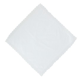 CTM Park Avenue - Pañuelo de encaje para mujer, Marfil, Talla única