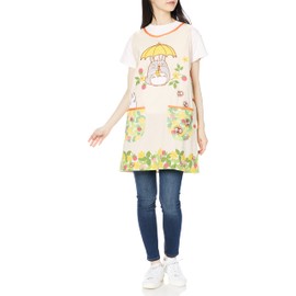 Marushin 1025009200 Studio Ghibli, My Neighbor Totoro, Orchid-type Apron, Lot’s of Strawberries