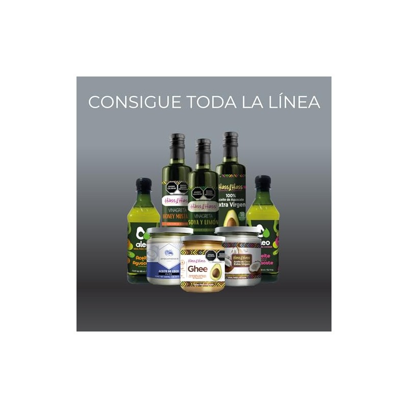 Vinagreta Mostaza y Miel 250 ml Hass&Hass - Vinagreta para