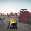 ONLYFIRE OUTDOOR LIVING Propane Fire Pit 19" with Gas Hose,