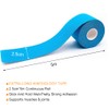 Kinesiology Tape Rolls Blue (2.5 cm x 5 m) Kinesiology