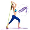 GANAZONO 1Pc Lightweight Yoga Resistance Band Pull Strap Durable Fitness