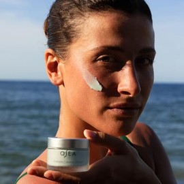 OSEA- Crema de agua Seabiotic 1.6 oz Crema facial a base de agua con escualeno, prebióticos y probióticos hidratantes                                 