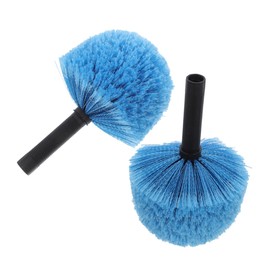 PACKOVE 2pcs High Ceiling Cobweb Duster Brush for Outdoor and Indoor Cleaning Replacement for Threaded Extension Poles Effective Spider Web Remover Tool