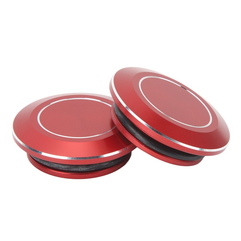 2pcs Motorcycle Frame Hole Cap CNC Aluminum Dustproof Frame Hole