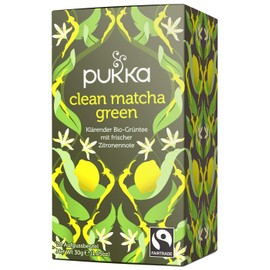 Pukka Herbs Bio Clean Matcha Green Teemischung, 30 g