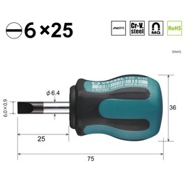 ベッセル(VESSEL) メガドラ スタビードライバー -6×25 920