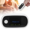 Fingertip Pulse Oximeter Rechargeable Blood Oxygen Saturation Monitor with Digital