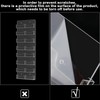 Lincia Acrylic Business Card Holder Wall Mount Clear Sticker Display