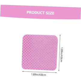 NOLITOY Toallitas para Limpieza de Pegamento de Pestañas de Tela No Tejida Rosa, 4 Cajas 200 Piezas, Previenen Obstrucción y Limpieza para Extensiones de Pestañas