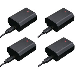 Kastar NP-FZ100PRO Battery 4-Pack Compatible with Sony NP-FZ100 FZ100 Battery, Sony BC-QZ1, NPA-MQZ1K Charger, Sony Alpha A7C II α7C II, Alpha A7CR α7CR Camera, Sony Camera Grip VG-C3EM