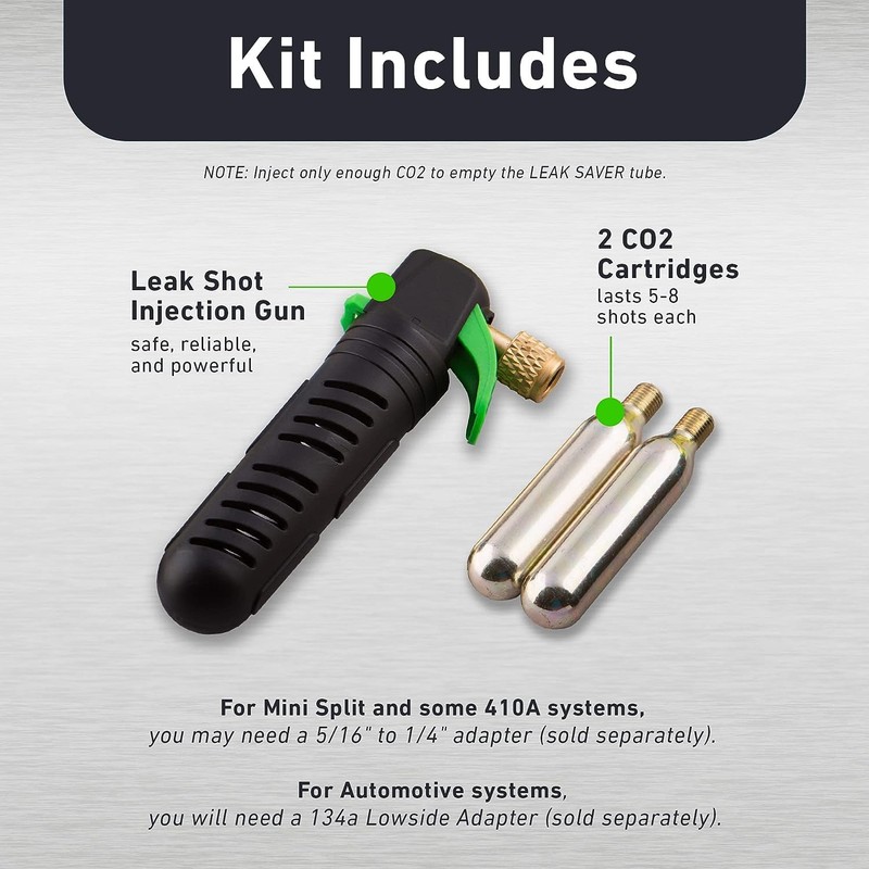 LEAK SAVER AC Drain Line Cleaner Tool & Leak Sealant