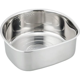 Wahei Freiz SUI Goot SUI-6049 D-Shaped Washtub with Rubber Feet