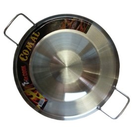 DR COOK 92514 Comal Pozo Stainless Steel Fryer, 16-Inch