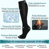8 Pares Calcetines para Medias de Compresión, Calcetas Elásticas de