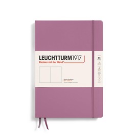 LEUCHTTURM1917 LEUCHTTURM1917 372341 Notizbuch Composition B5, Hardcover Schreibbuch, 219 nummerierte Seiten, Dusty Rose, blanko