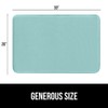 Gorilla Grip Thick Memory Foam Bath Rugs, Soft Absorbent Velvet