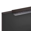 Furniture Handle Blank Round 50 mm Stainless Steel Look Titanium