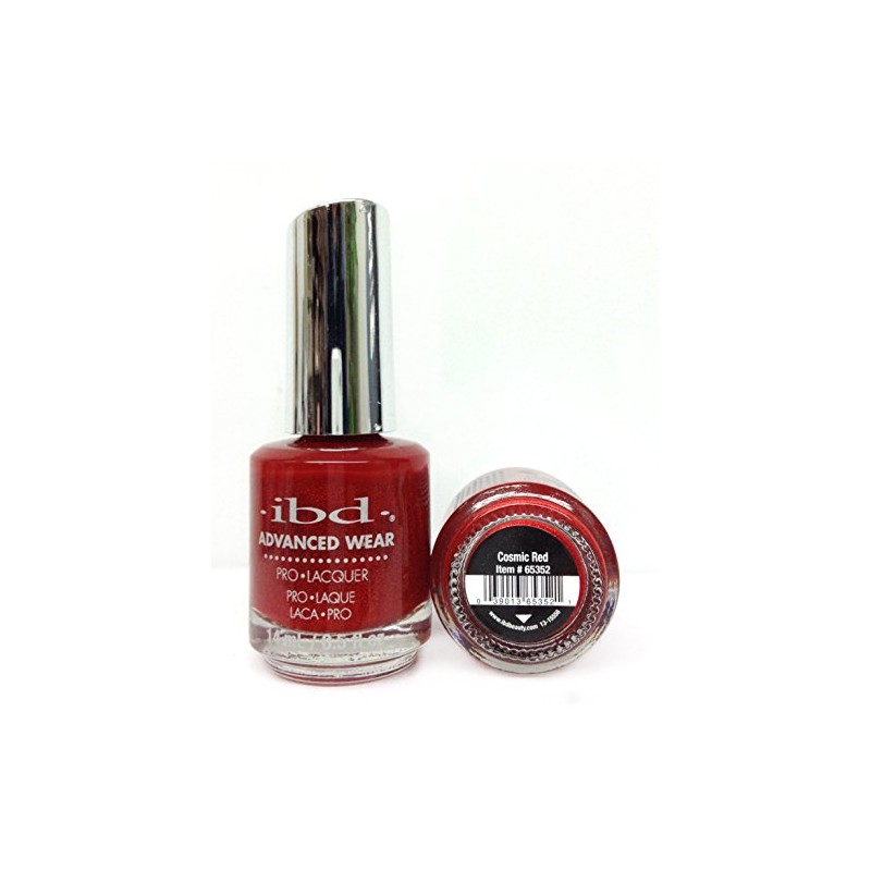 IBD Advanced Wear Pro Lacquer, Cosmic Red, 0.5 Fluid Ounce