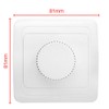 LED Dimmer Switch Flush-Mounted Brightness Control Light Switch Controller Panel