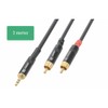 Power Dynamics PD Connex Audio Cable Signal Cable 3.5 mm