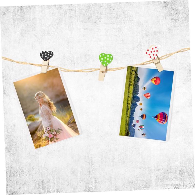 jojofuny 200 Sheets Sheet Photo Laminating Pouches Thermal Laminating Film