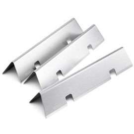 QuliMetal SUS304 15.3" Flavorizer Bars for Weber GS4 Spirit II 200, Spirit II E-210, Spirit E-210, Spirit 200 Series Grills with Front-Mounted Control, Replacements for Weber 7635 67045