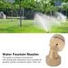 5PCS G1/2in Female Thread Brass Deck Jet Nozzles Durable Waterscape