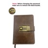 WEMATE Password Book with Lock, Password Book with Alphabetical Tabs