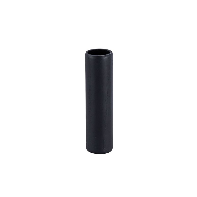 B&P Lamp® 4 Inch Flat Black Polyresin Candle Cover -