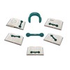 Bookmark/Weight-Page Holder-Holds Books Open and in Place-Green-by Superior Essentials
