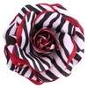 Sara Monica Hair Clip and Brooch Pin: Zebra Rose_Made in