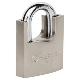 Hermex CHR-70A, Candado de hierro 70 mm con coraza llave anti-ganzúa