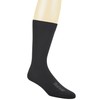 Yomandamor Men's 5 Pack Mid-Calf Dress Socks,Size 10-13