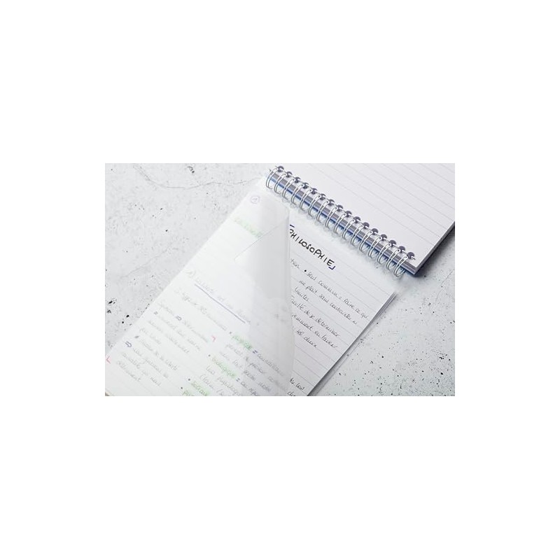 Clairefontaine Linicolor Essence 327016C Spiral Notepad, DIN A5, 50 Index
