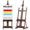 MEEDEN Art Painting Easel, Beech Wood Studio Easel 53" to