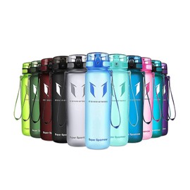 Super Sparrow Drinking Bottle - Tritan Water Bottle - 350 ml & 500 ml & 750 ml & 1000 ml - BPA-Free - Ideal Sports Bottle - Quick Water Flow, Sport, Water, Bike