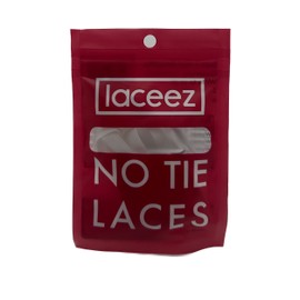Laceez Unisex No Tie Shoe laces for Adults Sneakers Shoes for Smart look (White, S)