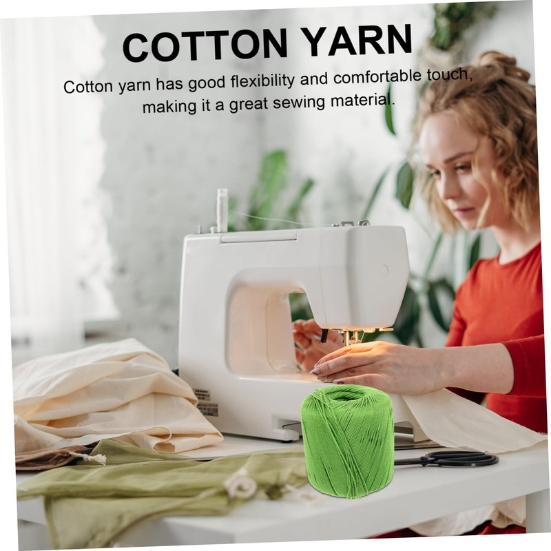 DOITOOL Crocheting Yarn Cotton Yarn Multi-Purpose Comfortable Skin-Friendly for Homemade