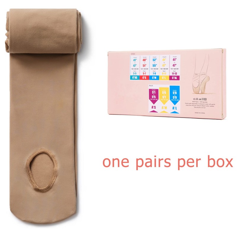 Danswan Mallas de ballet para niñas sin pies, leggings de
