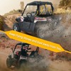 Chikia Hisun Strike 250 UTV Rear Windshield,Small UTV Back Window