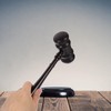 Totority Wooden Gavel Judge Lawyer Gavel Costume Accessory Dissent Ruth