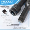 EFUTURETIME 6-Piece Spline Socket Set 1/2 Inch, M14, M16, M18,