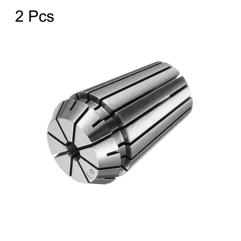 sourcing map 2 Pcs ER20 4mm Spring Collet Chuck High
