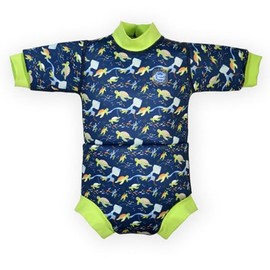 Splash About Happy Nappy Wetsuit, Turtle Tide, 3-8 Months