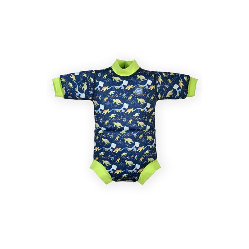 Splash About Happy Nappy Wetsuit, Turtle Tide, 3-8 Months