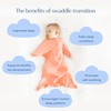 SleepingBaby EverSoft Zipadee-Zip Transition Swaddle - Roomy Wearable Blanket with